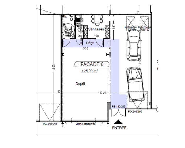 27, route du Cendre Cournon d’Auvergne BUREAUX/ACTIVITÉS Lot 6 – Façade (ex A2PSC)