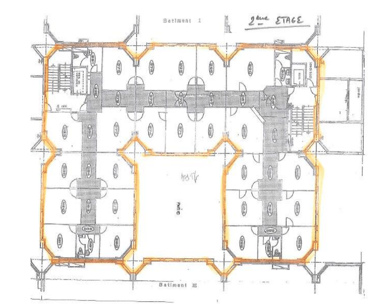 ÉCHIROLLES 17, avenue Salvador Allende BUREAUX Lot 0002 – 2ème étage